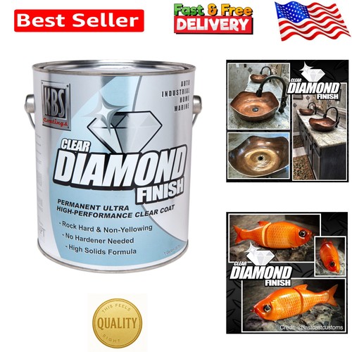Diamondfinish clear coat pint - clear,