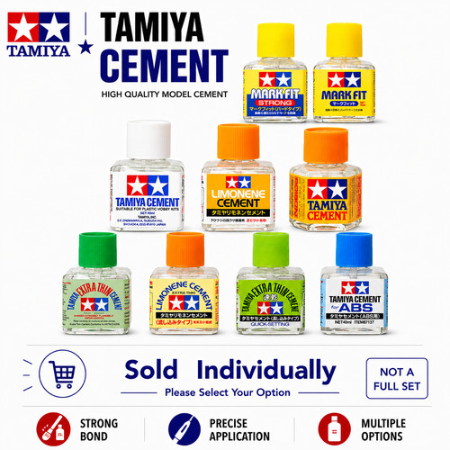 Tamiya cement glue - tamiya, (20ml~40ml)