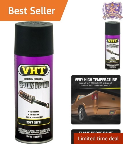 Satin black epoxy paint - oz.,